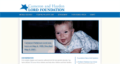Desktop Screenshot of lordfoundation.org